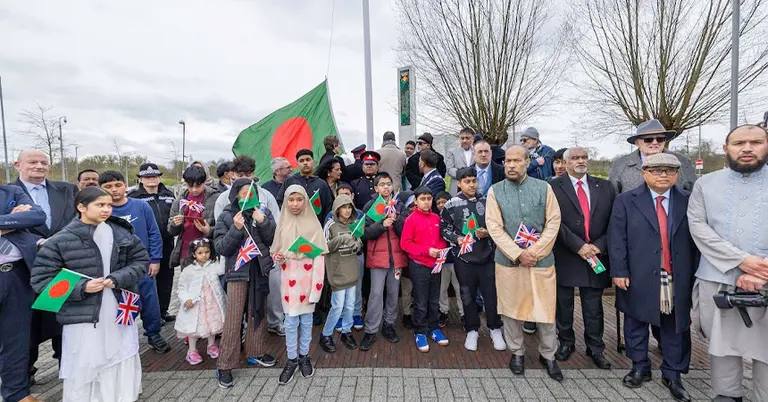 ব্রিটেনে স্বাধীনতা দিবস উদযাপন